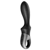 Vibrator Heat Climax, 20.5cm, Crni