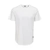 Only & Sons Majica onsMATT LONGY TEE, bela
