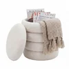 Livetastic TABURE, tekstil krem barve