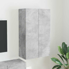 TV zidni ormar Zidne Betonski sivi 59,5 x 31 x 100 cm