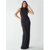 BWLDR Obleka LANA MAXI DRESS črna