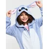 Sinsay - Plišani onesie kombinezon sa kapuljačom i 3D ušima Stitch - bledoplavo
