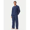 Tommy Hilfiger Pižama UM0UM04026 Mornarsko modra Relaxed Fit