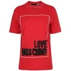 Love Moschino Ženska majica kratkih rukava W4H0614M3517-O93, Crvena