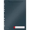Mapa pvc u s perforacijo maxi leitz cosy a4 1/3 siva 46680089