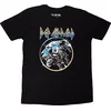 Def Leppard Majica Metal Leopard Unisex Black 2XL