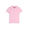 Tommy Jeans Majica Classic roza/živo rdeča/bela