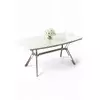 HANAH HOME Trpezarijski sto Esla White Marble Chrome