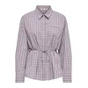 ONLY Bluza ONLZIVA opal/kostanj rjava/bela