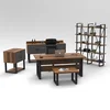 Hanah Home Kancelarijski set Braon-Antracit