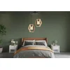 OPVIQ Luster Hexagon Double B Glass