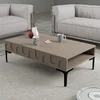 Hanah Home Klub sto Lyon 32 105x32,6x60cm Krem-Crni