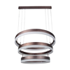 Prigušiva LED luster na sajli LED/86W/230V 3000K braon