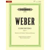 WEBER:CONCERTINO FUR KLARINET OP.26 CLARINET & PIANO