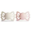 Frigg tolažilna duda - silikon Lucky simetrična 6-18 m cream/blush