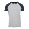Raglan contrasting T-shirt grey/navy