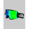 Horsefeathers Feston Black Goggle mirror green