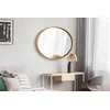 Hanah Home Ogledalo Elips, Hrast