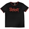 Slipknot Logo (Back Print Ringer) Black M Majica