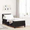 LED Box Spring Krevet s LED trakama Crna 80 x 200 cm Baršun