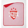 Prekrivac crvena zvezda interlok roze 80x90 ( 3131-24r )