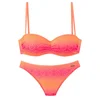 BUFFALO Bikini mandarina/temno roza