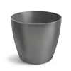Don-Plast Saksija Aga Mat, 12 cm, Crna