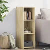 Komoda boja hrasta sonome 30x41x93 cm konstruirano drvo