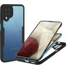 Techsuit – ColorVerse 360 Series obostrana zaštitna maska za Samsung Galaxy A12 – crna