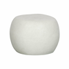 Bela vrtna mizica iz gline vtwonen Pebble, o 50 cm