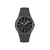 Swatch Muški sat SO29A101, Crno kućište, Tamnosivi