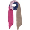 Pieces PCPYRON STRUCTUR NEW BLOCK LONG SCARF 17143900 Modra