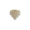Searchlight 61321-6SB - Plafonsko svetlo EMPIRE 6xE14/60W/230V IP44