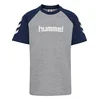 Hummel Funkcionalna majica mornarska / pegasto siva / bela