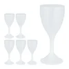 Northix Set 6 plastičnih kozarcev za vino 250 ml nerazbitni