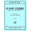 POPPER:15 EASY STUDIES FOR CELLO