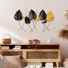 Wallity Zidna dekoracija Casting Leaf, 67 x 112 cm, Šarena