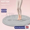 Yottoy Prostirka za jogu, 64 cm, Siva