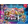 Ravensburger puzzle - Patrolne Šape - 3x49 delova