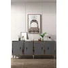 Hanah Home Konzola Tuna 180, 180x75x32 cm, Antracit