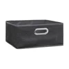 Kutija za odlaganje 31x15cm platno siva- jja