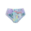 VENICE BEACH Bikini hlačke turkizna/rumena/lila/roza