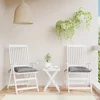 Jastuci za stolice 2 kom sivi 40 x 40 x 7 cm od tkanine Oxford