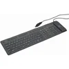 Gembird tastatura USB + PS/2 QWERTY Crno