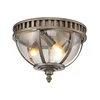 Kichler KL-HALLERON-F-BU - Spoljna plafonska svetiljka HALLERON 3xE14/40W/230V IP44
