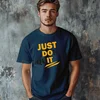 Camiseta Majica sa štampanim printom Cam 481, Muška, Tamnoplava