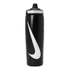 NIKE Accessoires Steklenica za pijačo črna/bela