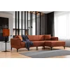 Atelier del Sofa Ugaona garnitura Horizon 85x43x207cm Bronzana