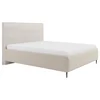 MID.YOU OBLAZINJENA POSTELJA 180 cm x 200 cm , les, tekstil, leseni material naravne barve