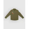 The Dudes Campfire Shirt olive branch